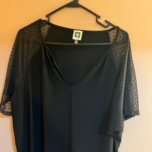 Women’s plus size v-neck blouse